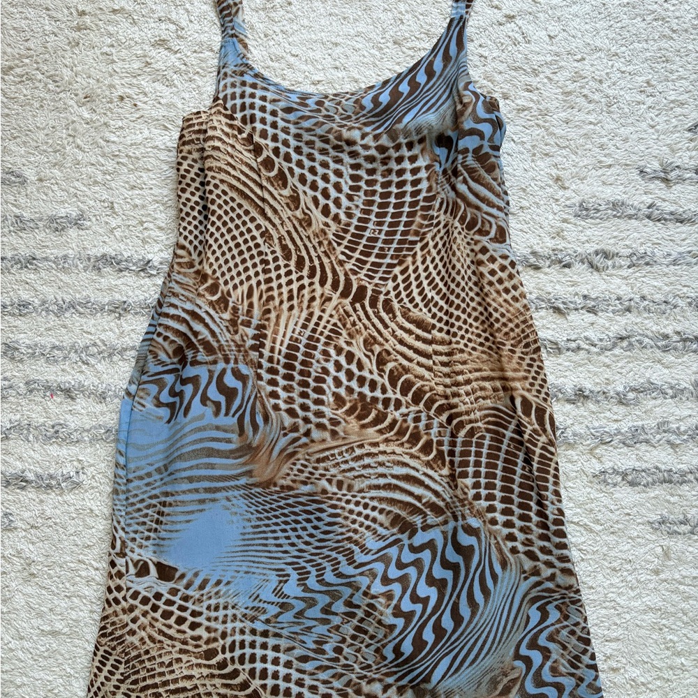 Biba pariscop Vintage Patterned Mini Dress